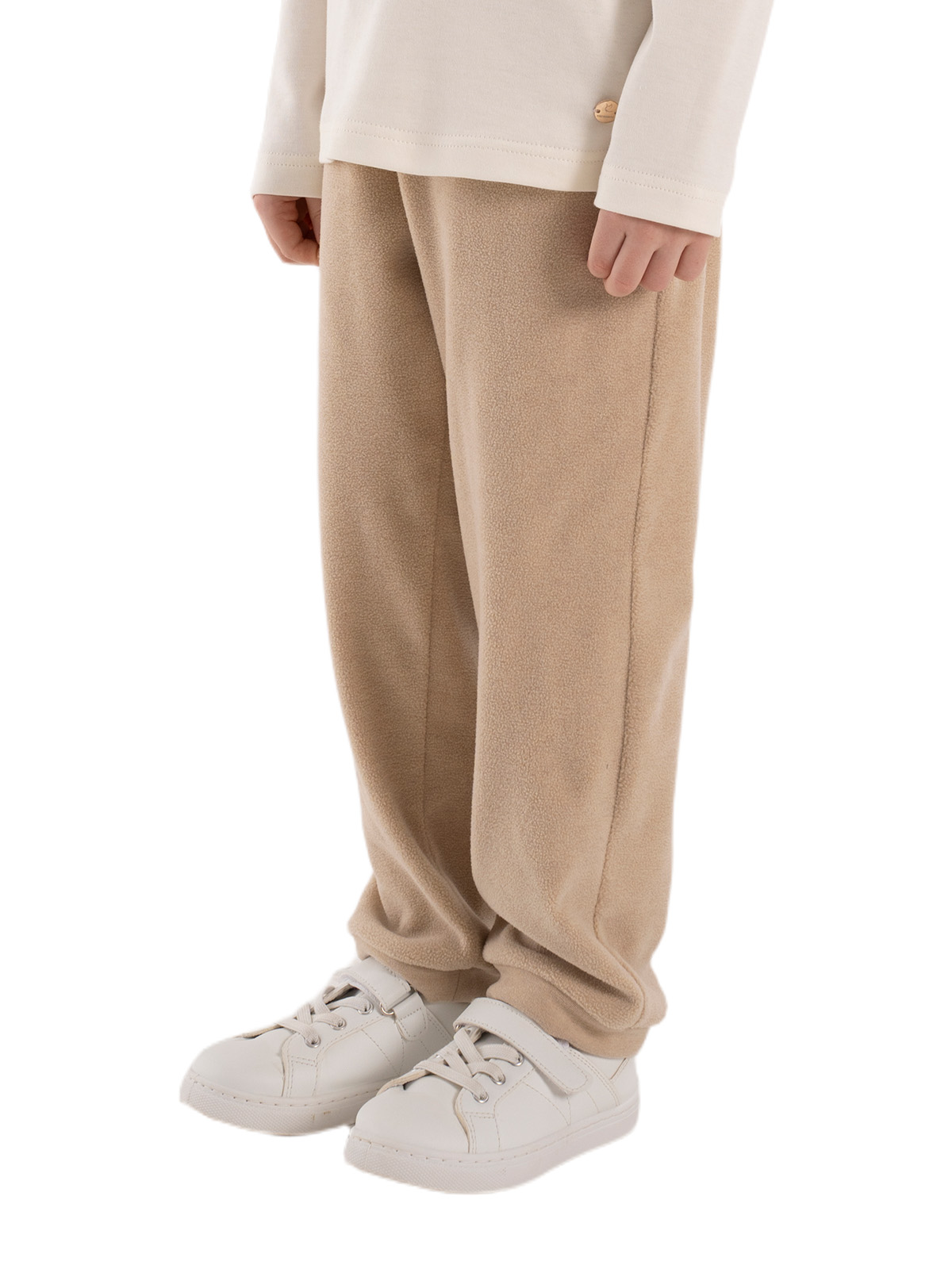 Брюки утепл. для девочки О67150 (бежевый)