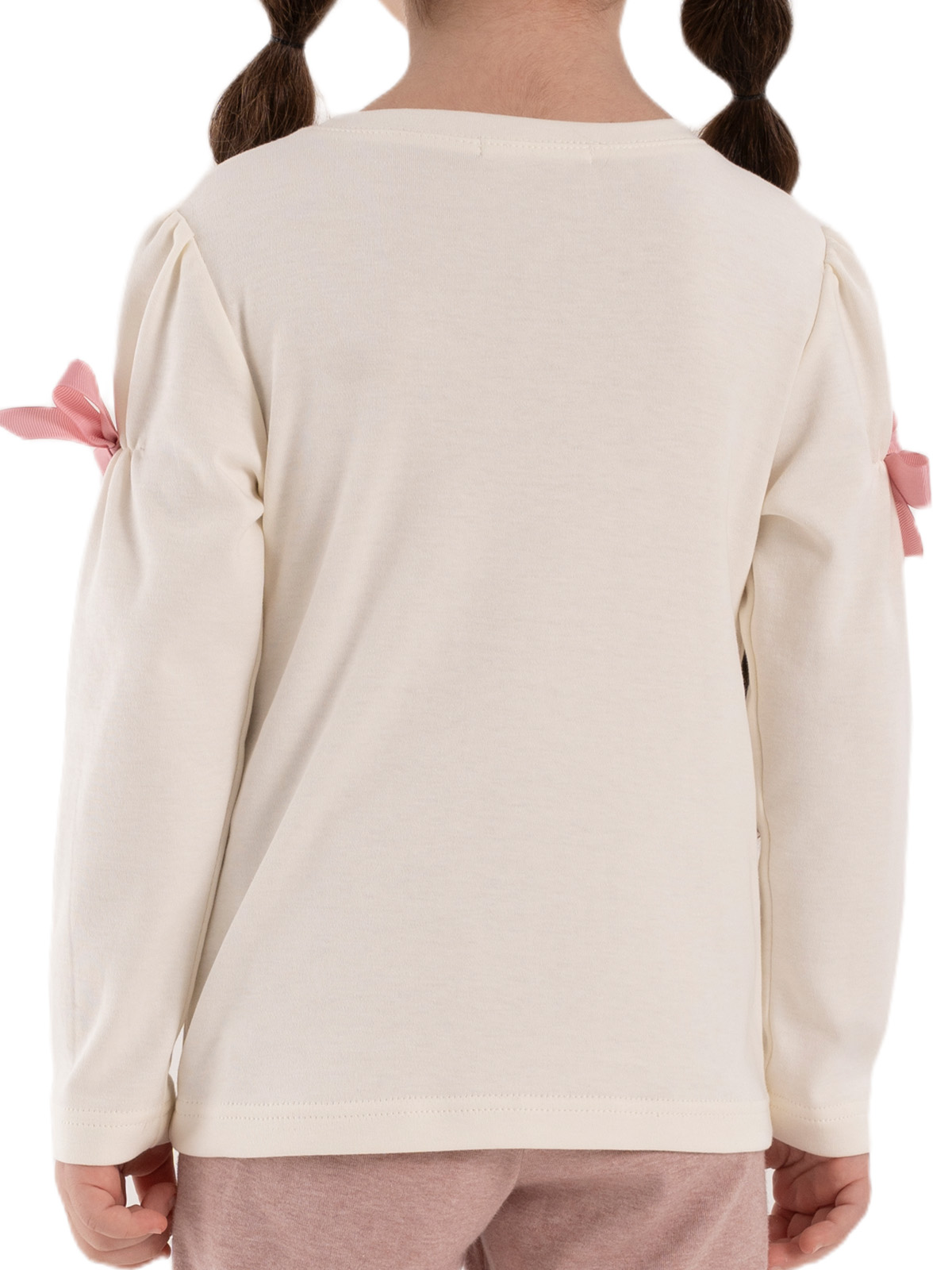 Джемпер для девочки О67136 (молочный)