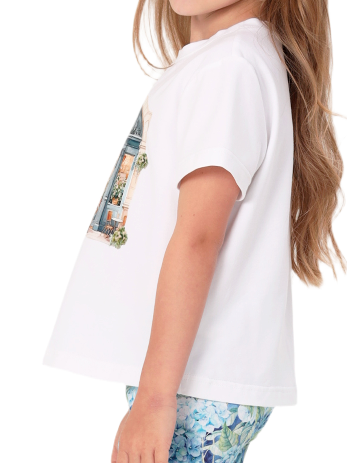 Джемпер для девочки О57303 (белый)