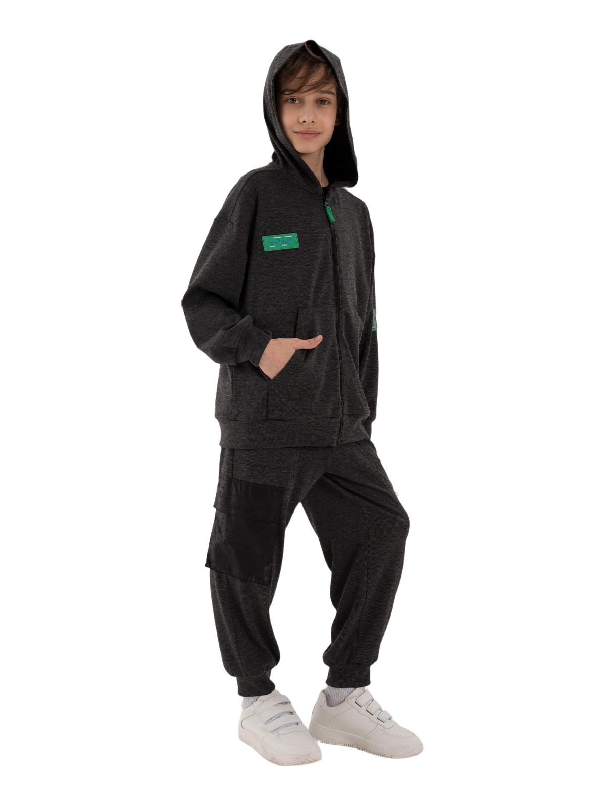 Джемпер для мальчика О37163 (черный)