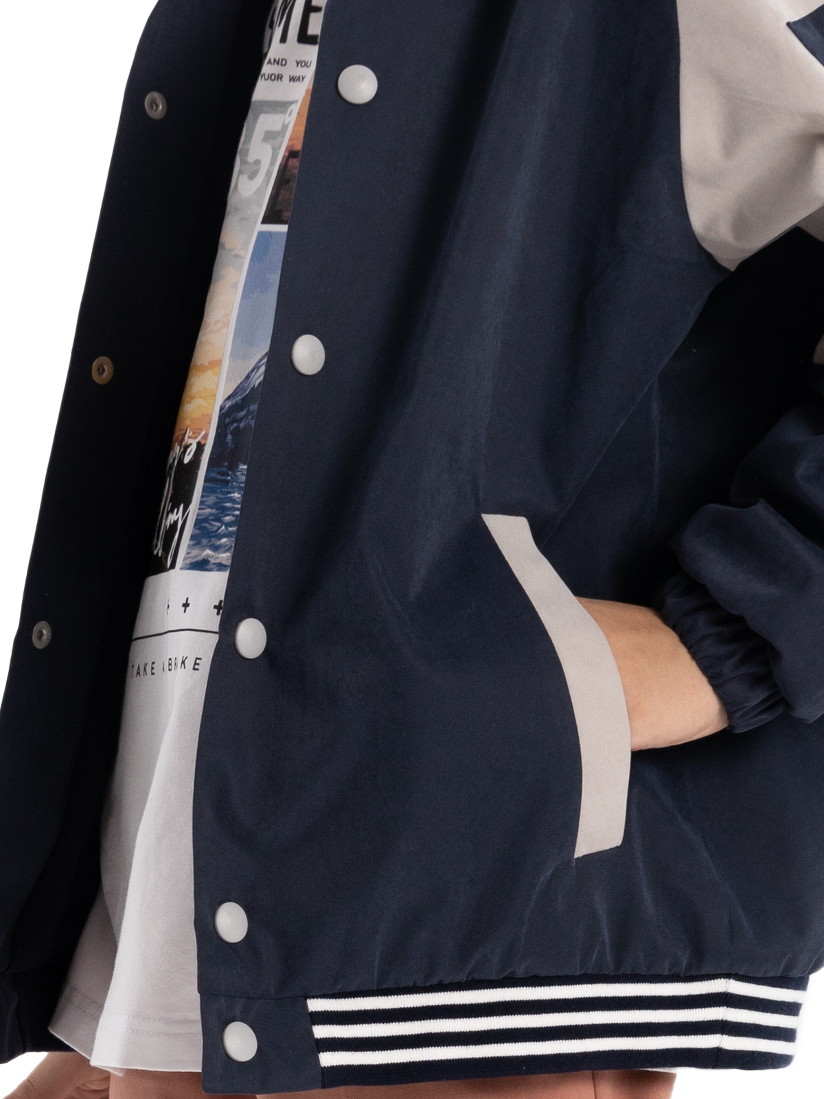 Куртка для мальчика О46406 (синий)