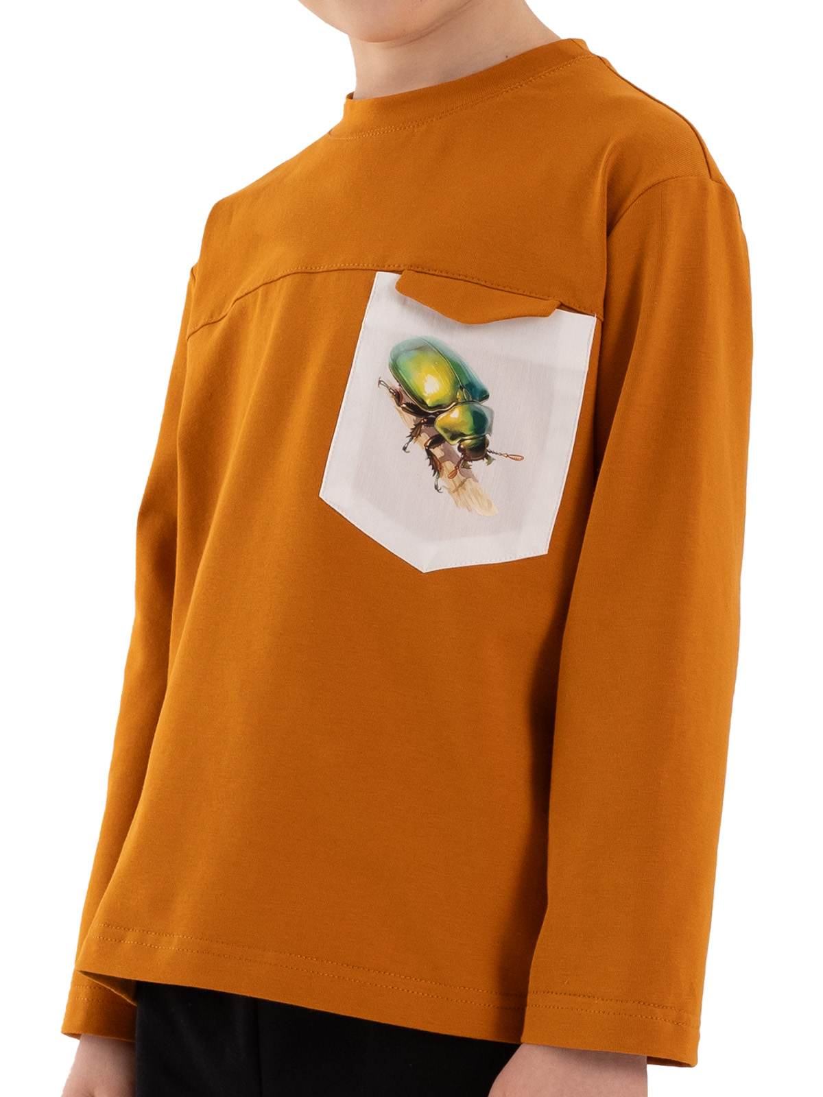 Джемпер для мальчика О37178 (коричневый)