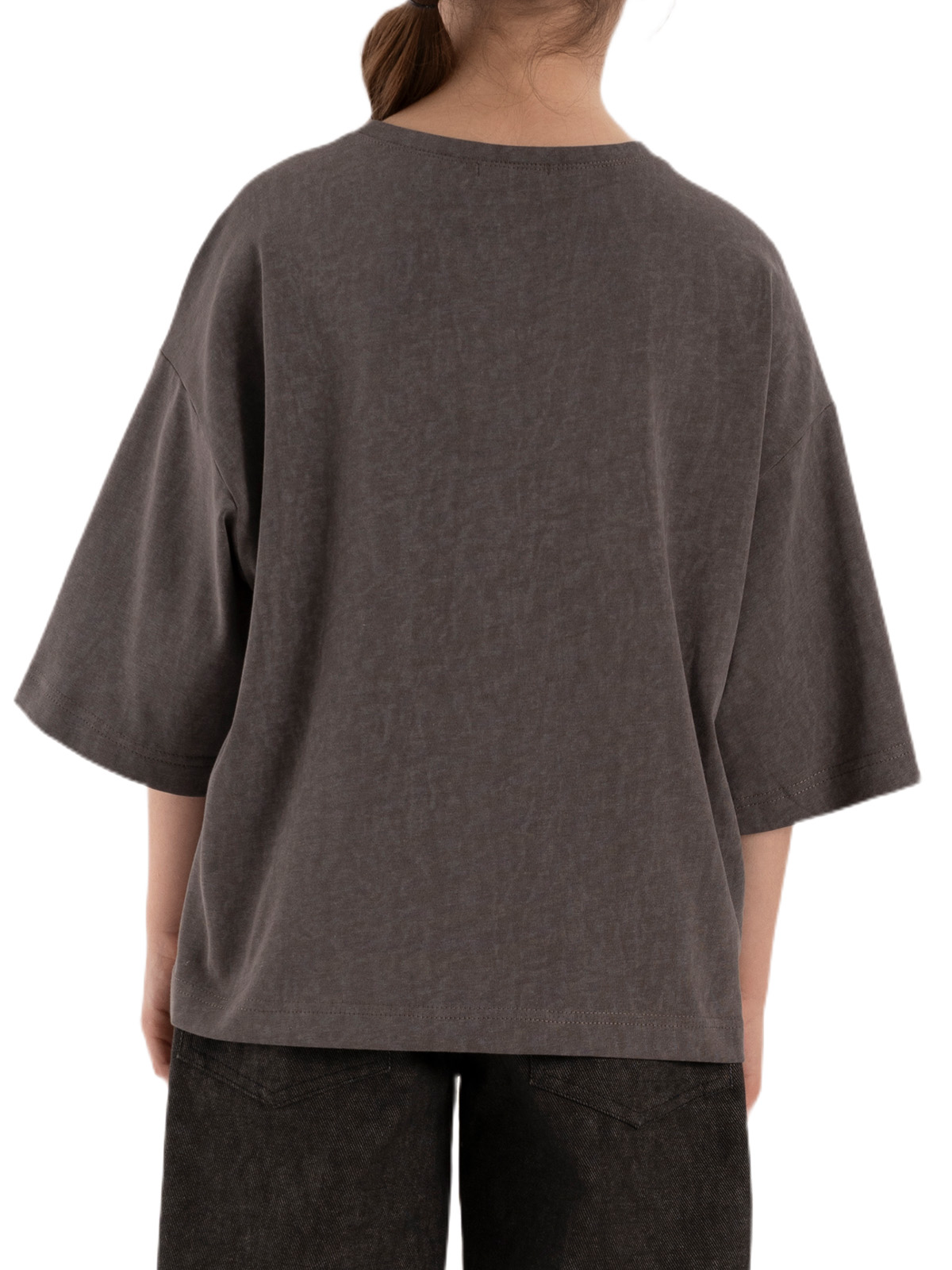 Джемпер для девочки О67078 (серый)