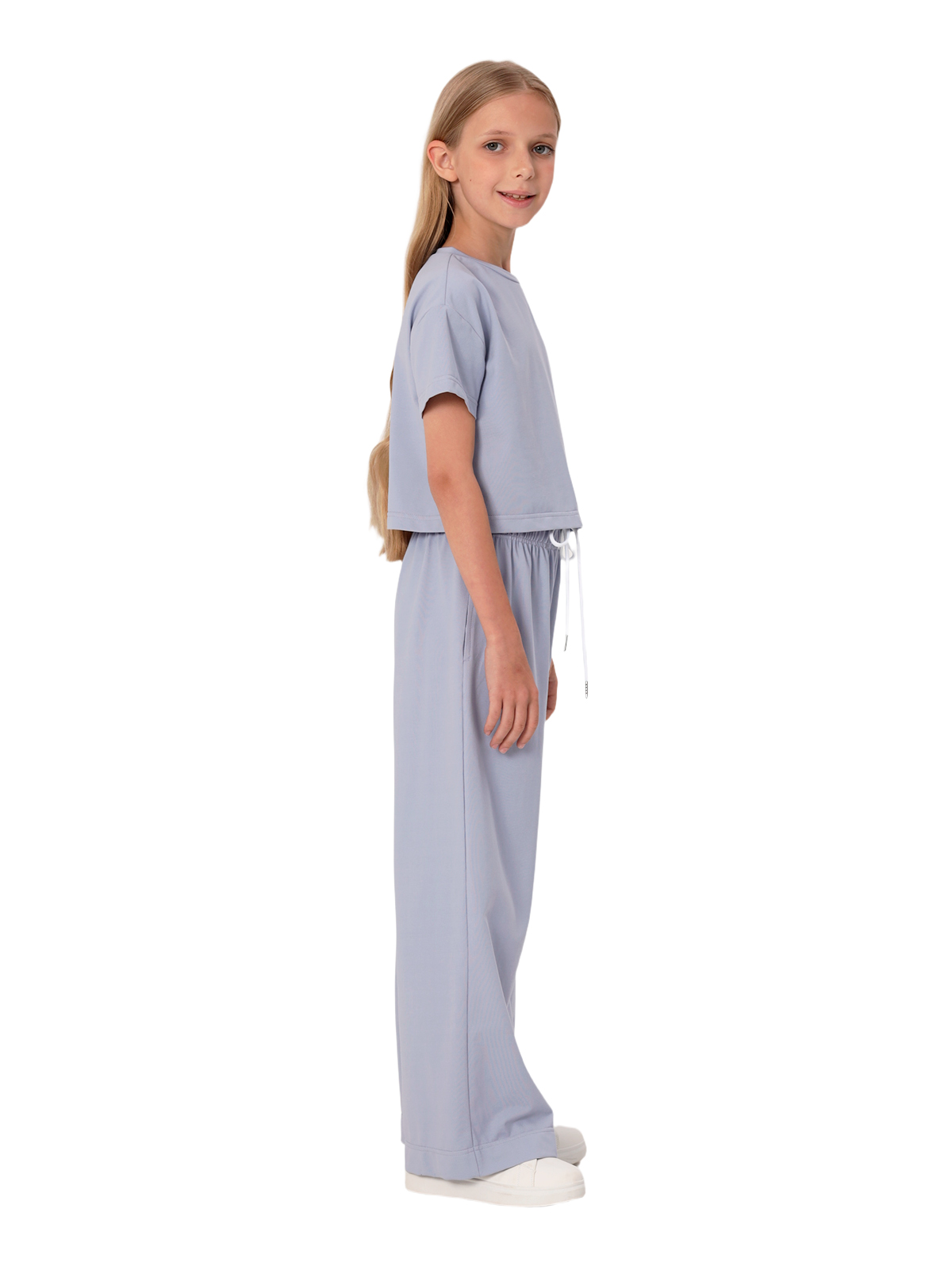 Комп.:джемп.,брюки для девочки О56910 (сиреневый)