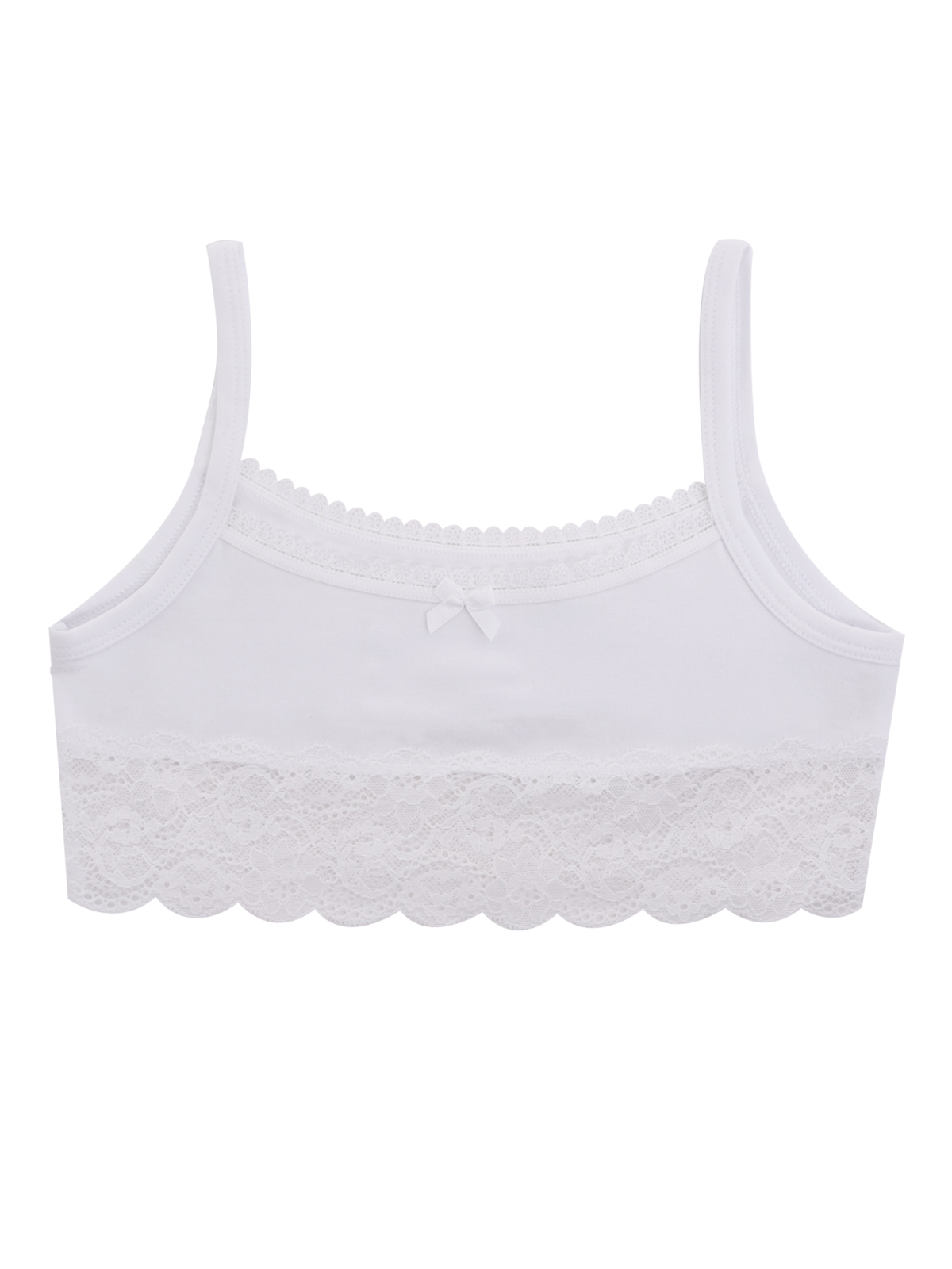 Топ для девочки 04041 (белый)