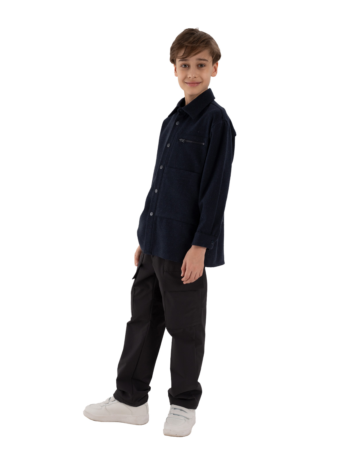 Куртка для мальчика О36207 (синий)