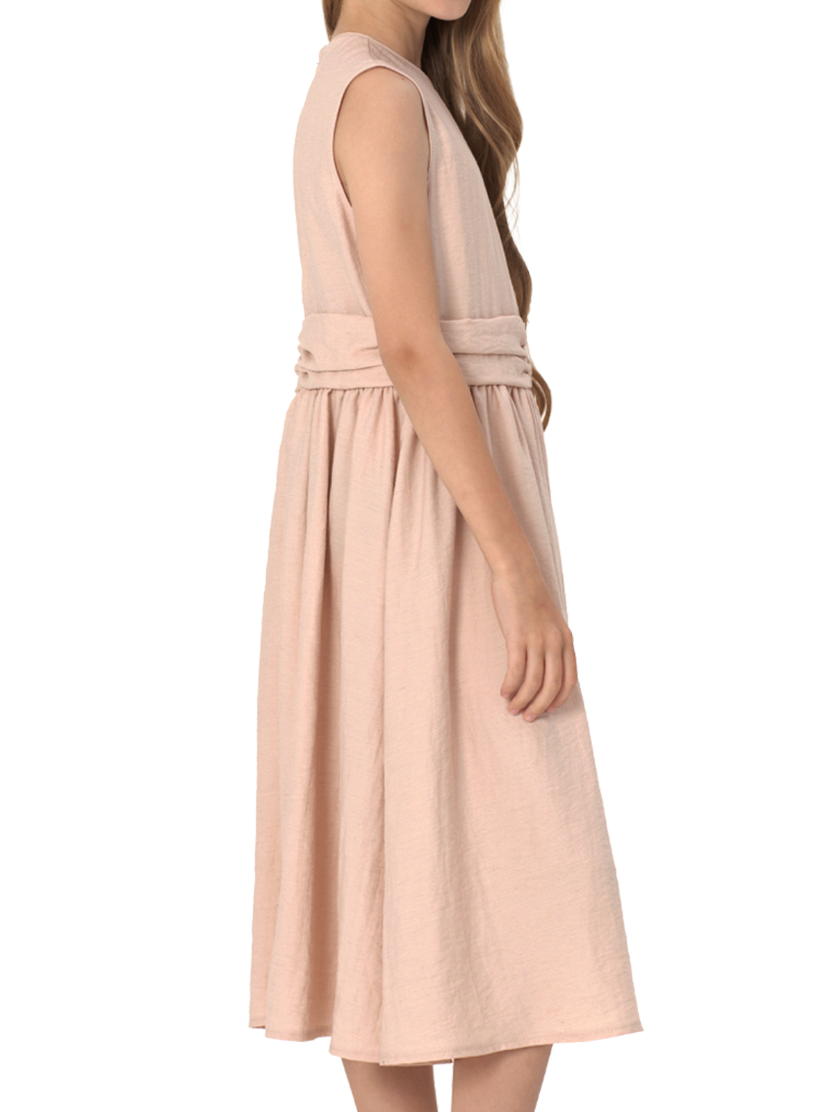 Платье для девочки О57287 (розовый)