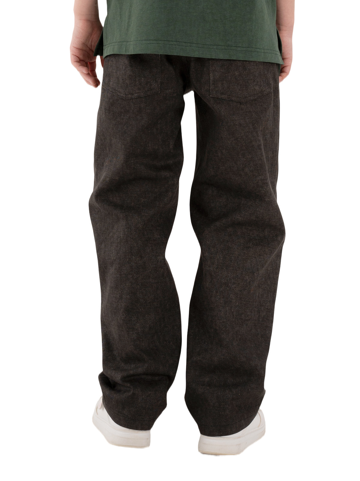 Брюки для мальчика О37168 (черный)