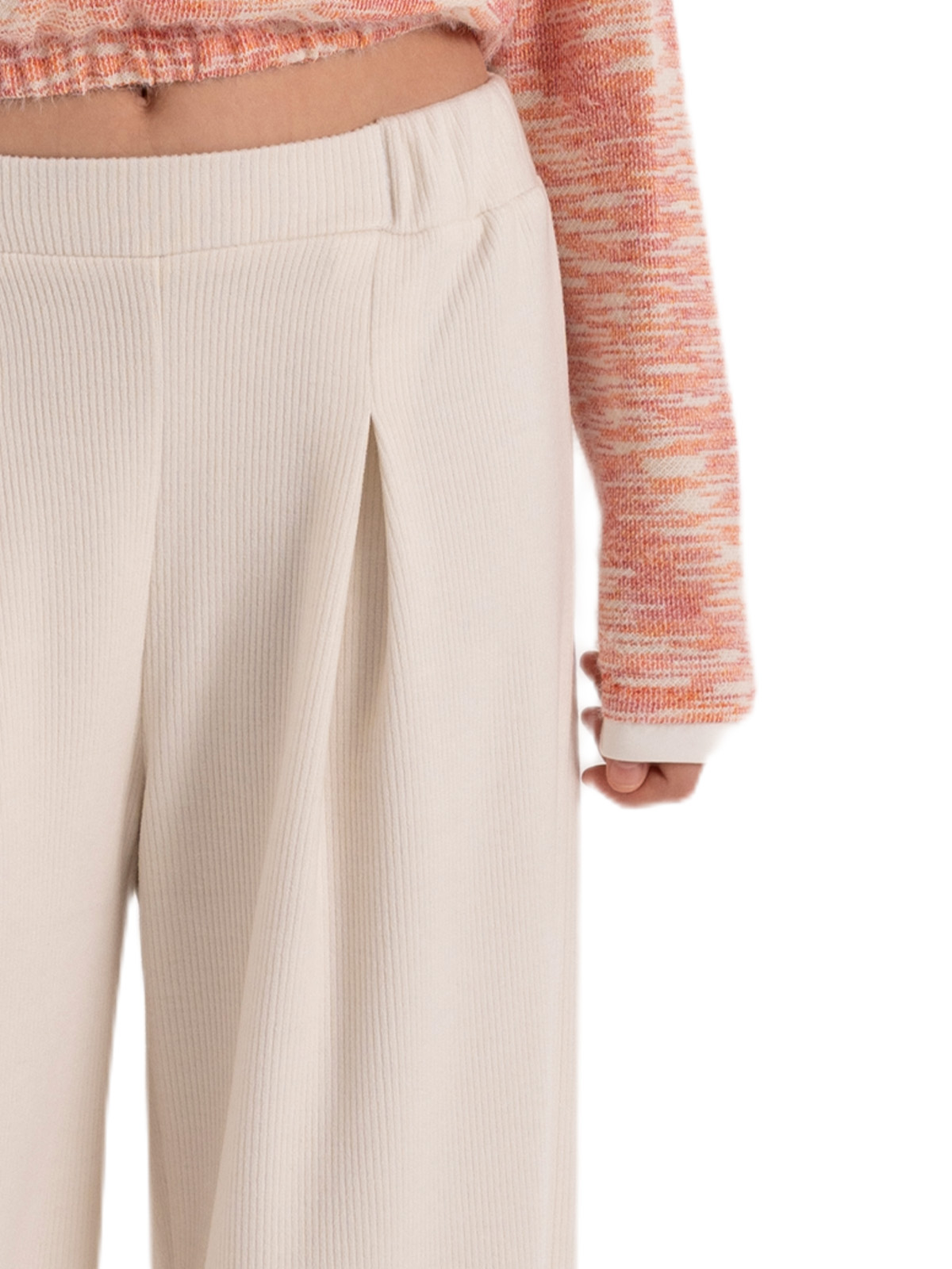 Брюки для девочки О66580 (белый)