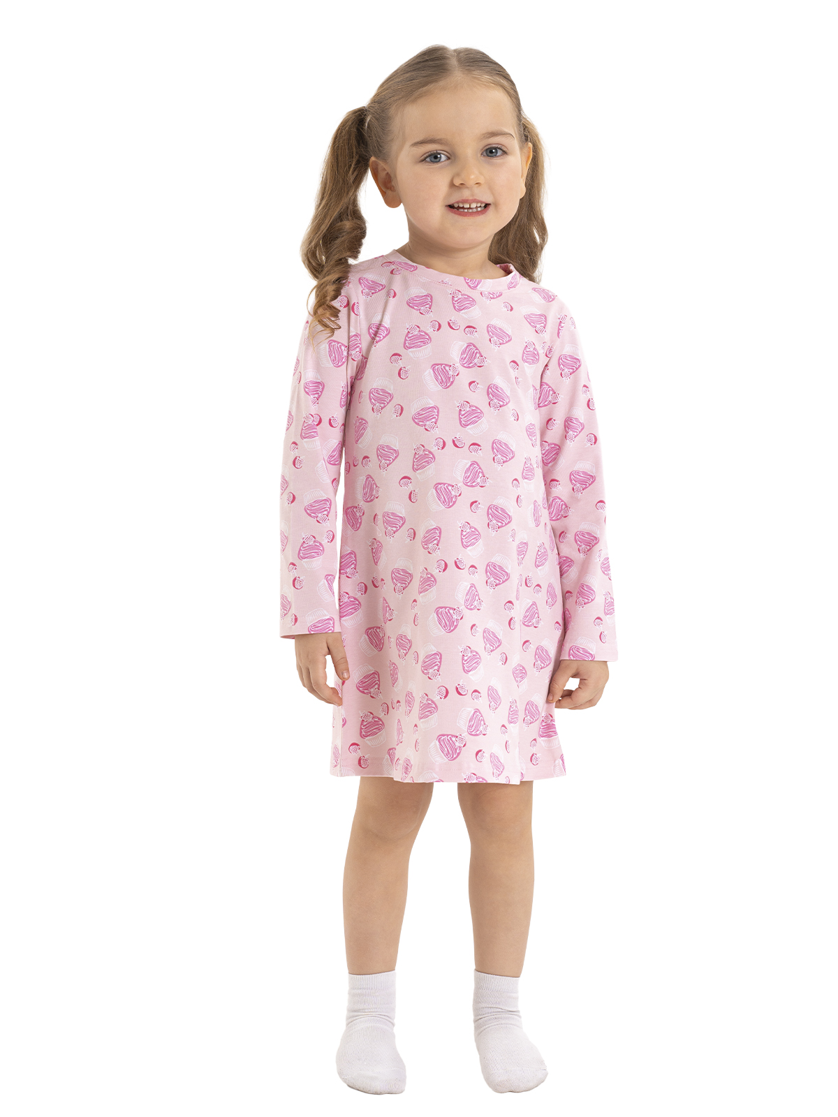 Ночная сорочка для девочки 06075 (розовый)