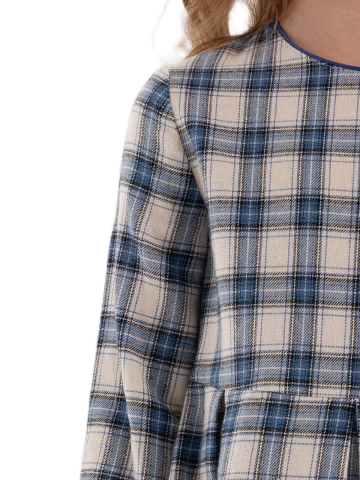 Платье для девочки О67144 (синий)