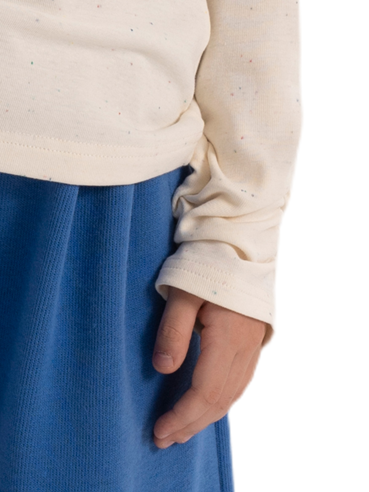 Джемпер для девочки О67142 (молочный)