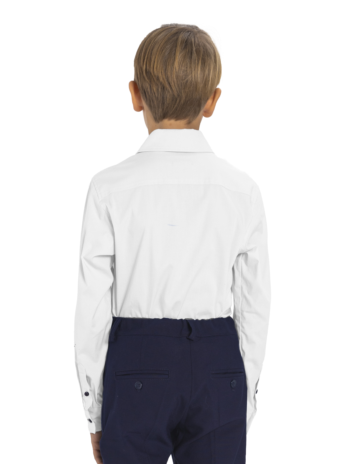 Верхняя сорочка для мальчика О17064 (белый)