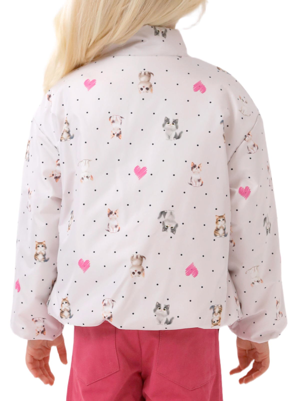 Куртка для девочки О57298 (бежевый)