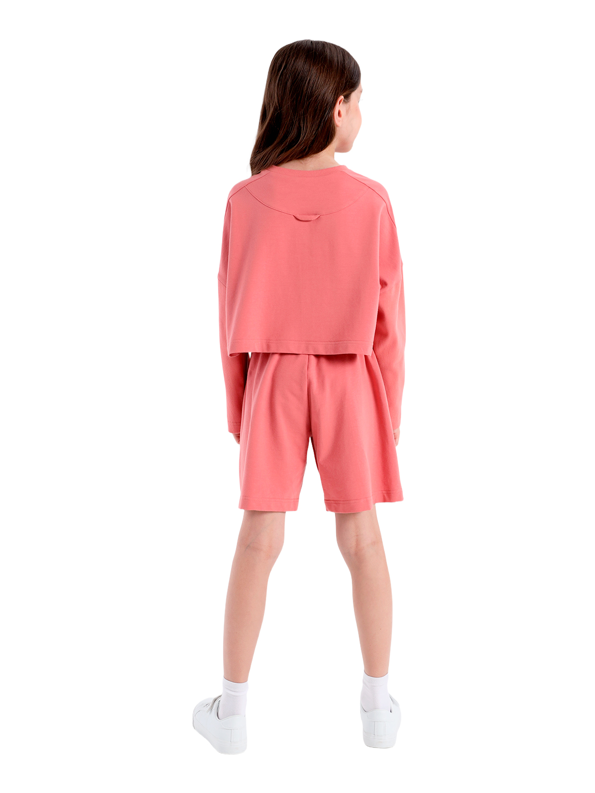 Шорты для девочки О57275 (красный)