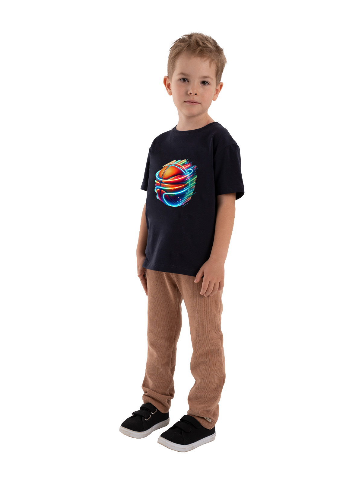 Брюки для мальчика О37129 (коричневый)