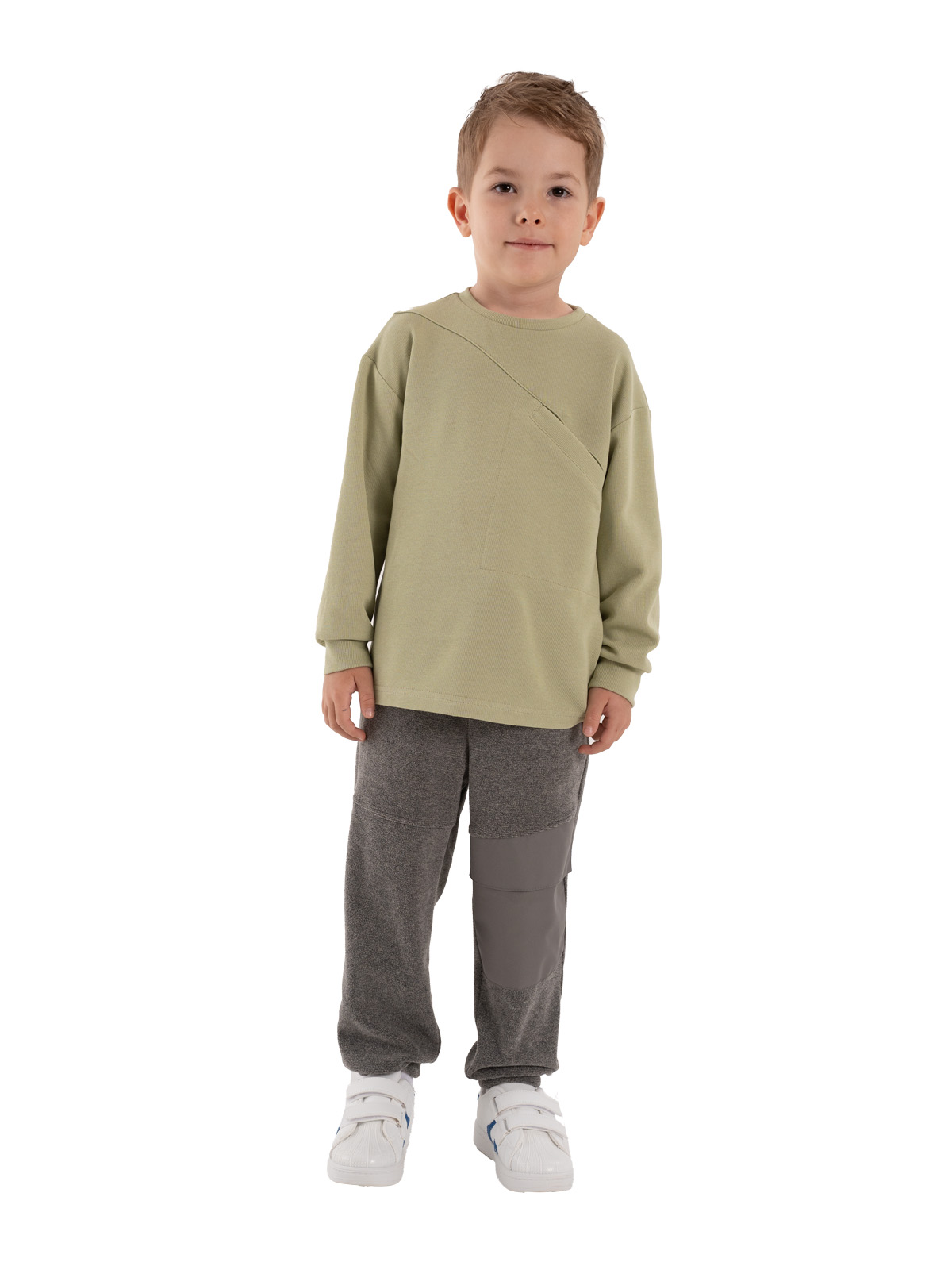 Джемпер для мальчика О37177 (зеленый)