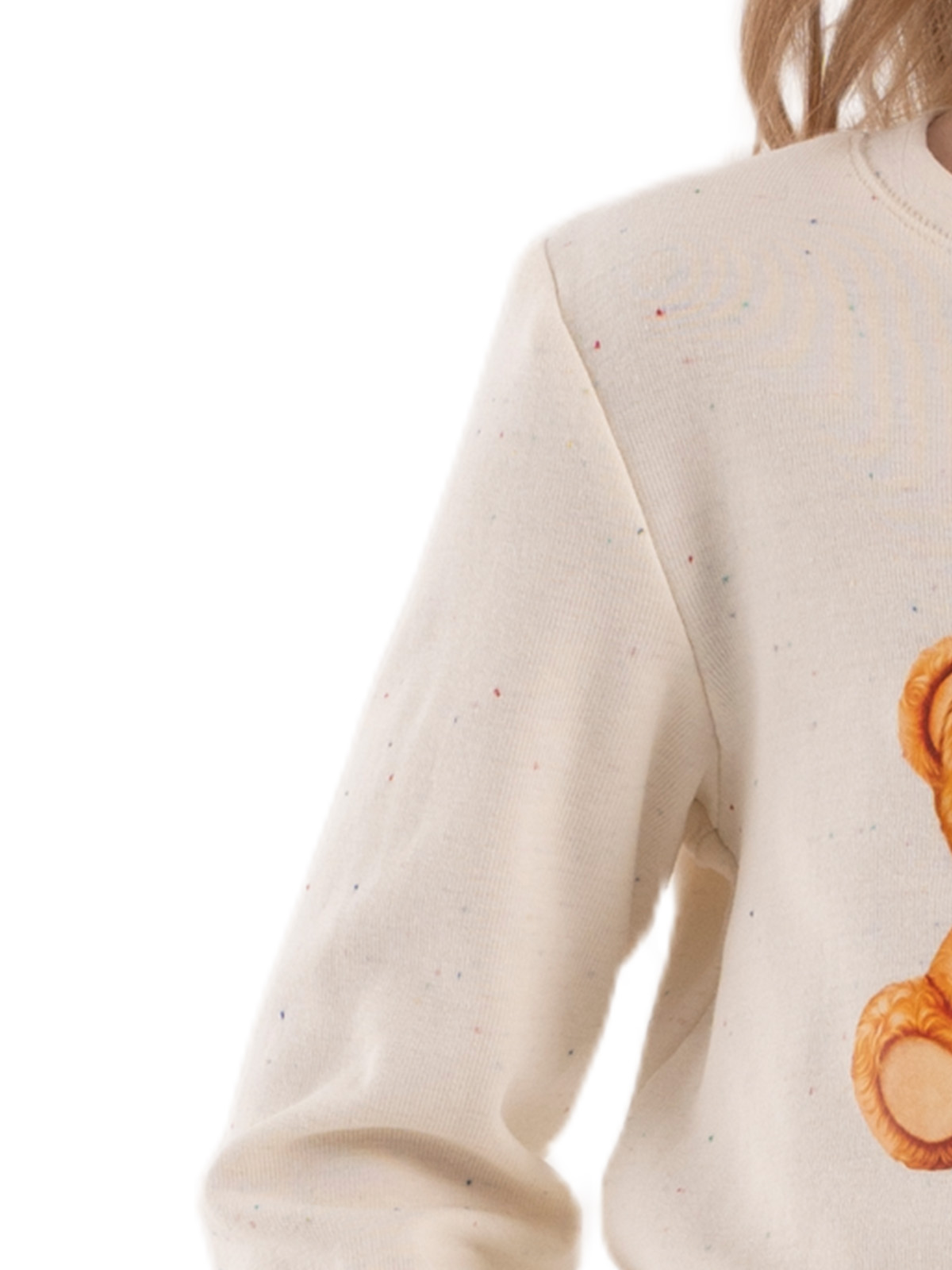 Джемпер для девочки О67142 (молочный)