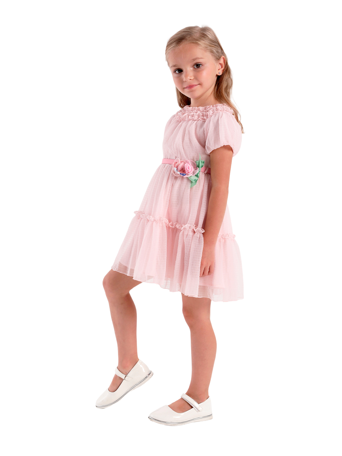 Платье для девочки О57241 (розовый)