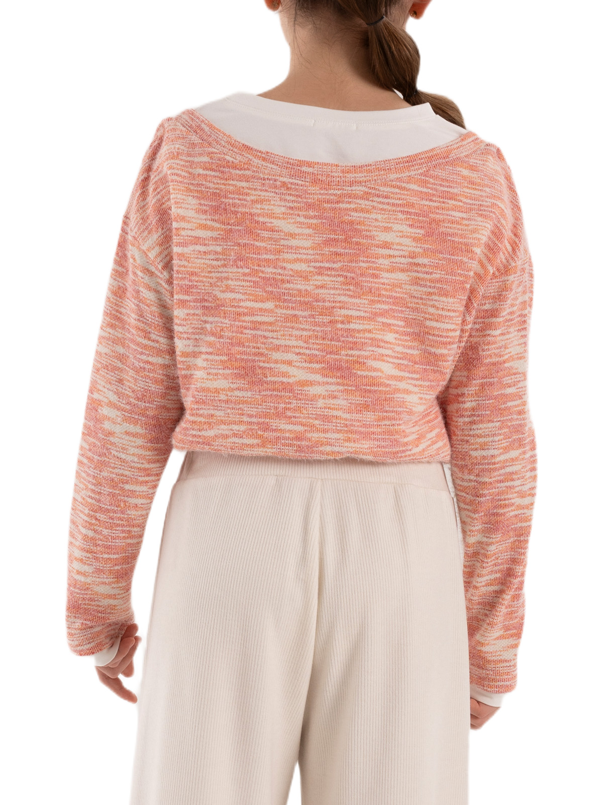 Джемпер для девочки О67075 (красный)