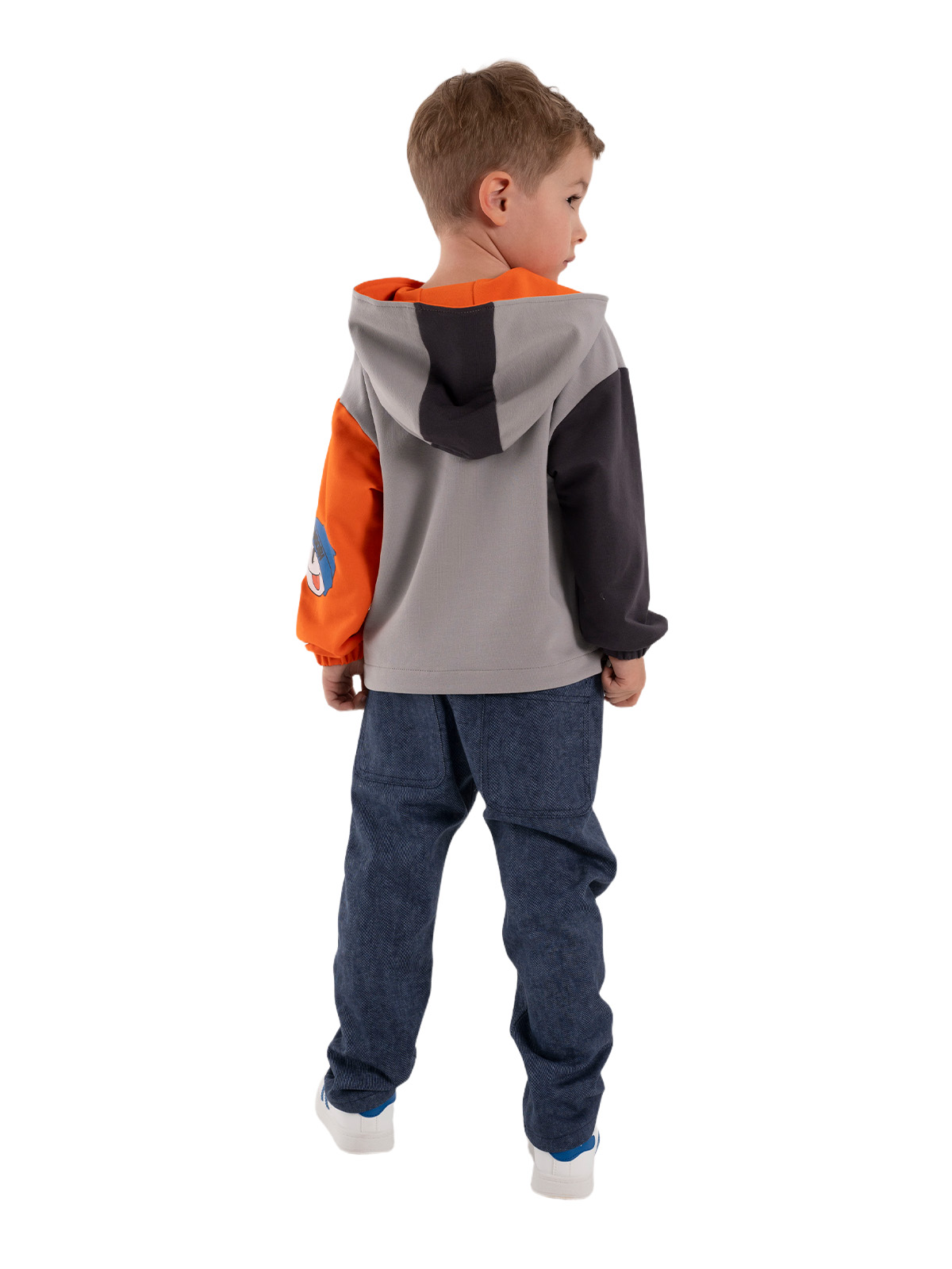 Брюки для мальчика О37123 (деним)