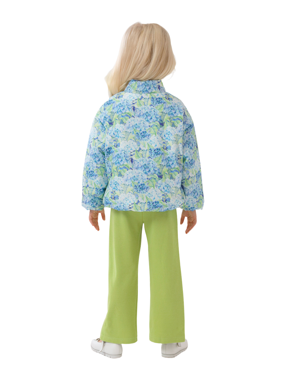 Куртка для девочки О57298 (голубой)