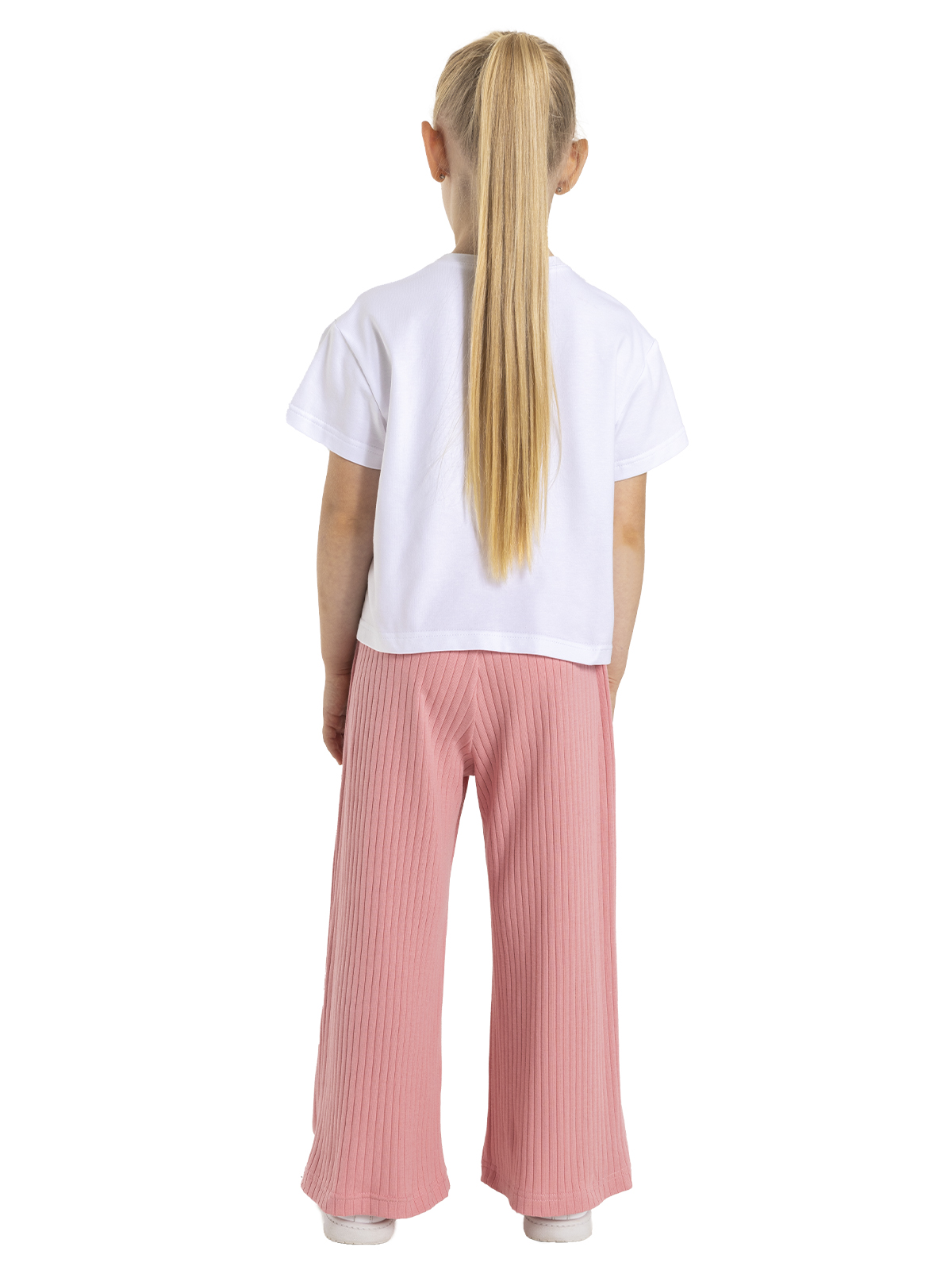 Брюки для девочки О56858 (розовый)