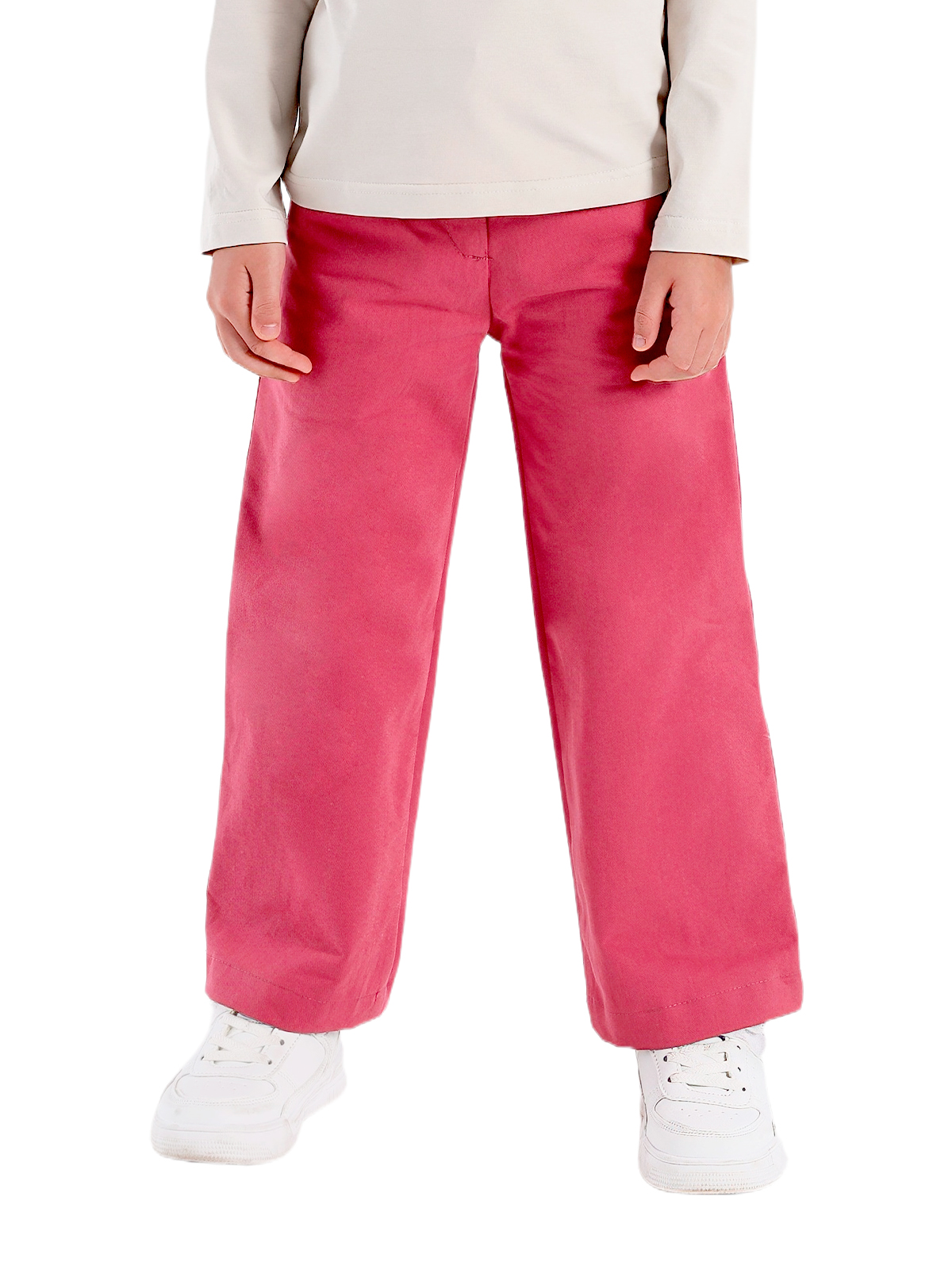 Брюки для девочки О57309 (розовый)