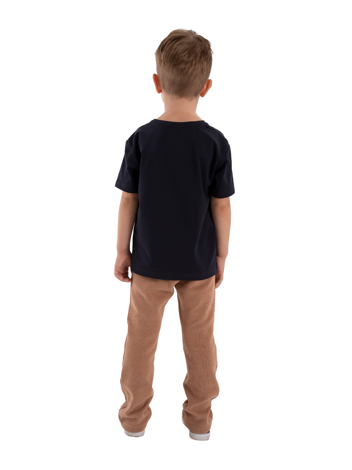 Брюки для мальчика О37129 (коричневый)