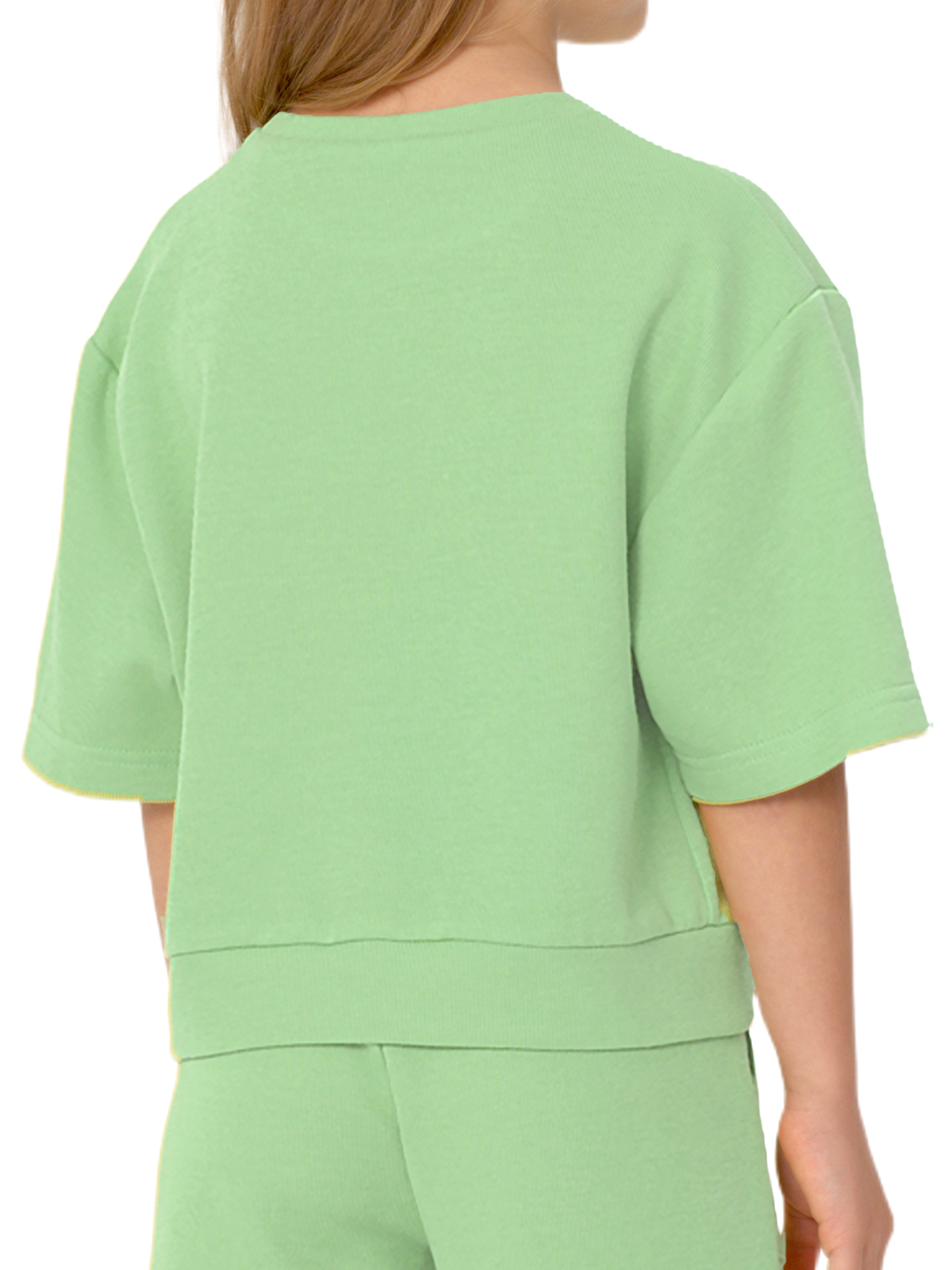 Комп.:джемп.,брюки для девочки О57300 (зеленый)