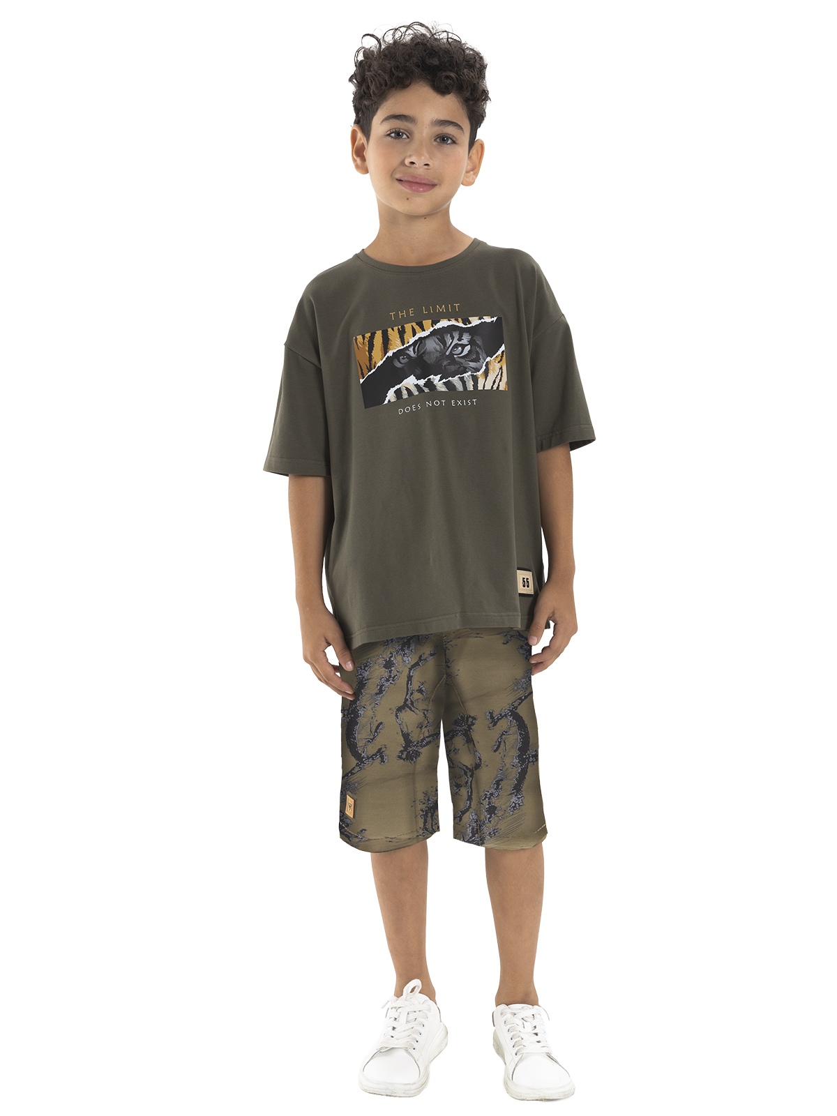 Шорты для мальчика О46952 (хаки)