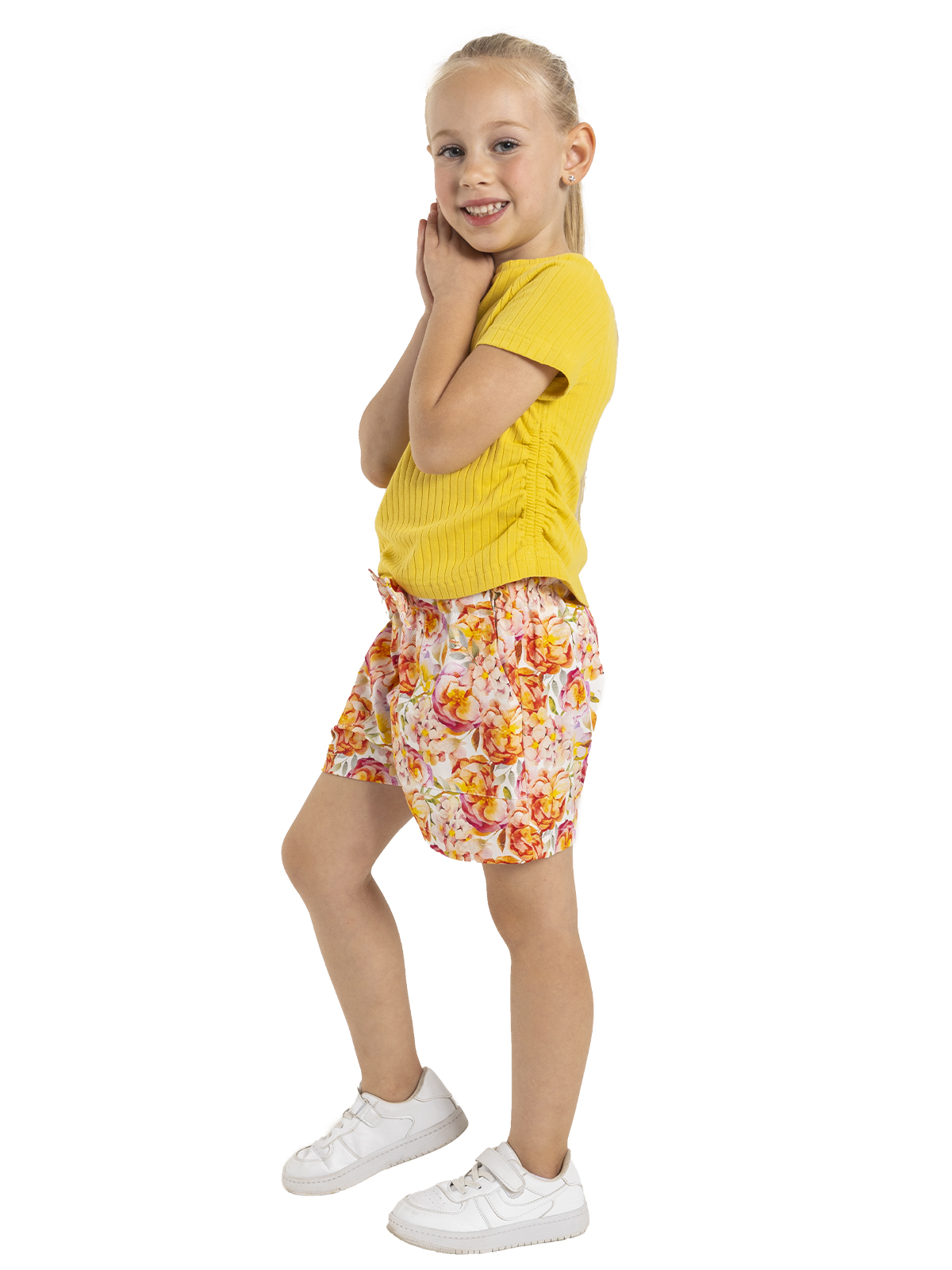 Джемпер для девочки О56857 (желтый)