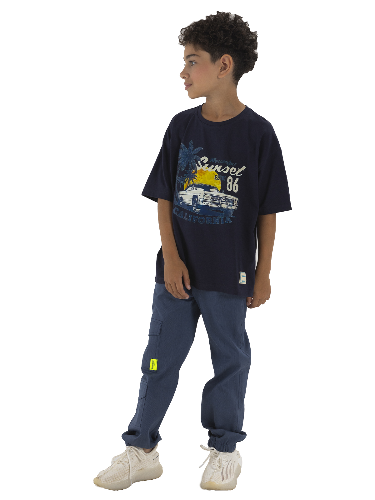 Джемпер для мальчика О46882 (синий)