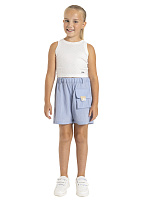 Шорты для девочки О56925 (голубой)
