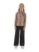 Брюки для девочки О66573 (черный)