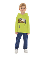 Джемпер для мальчика О35830 (лайм)