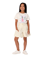 Шорты для девочки О57289 (молочный)