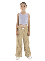 Джемпер для девочки О57021 (серый)