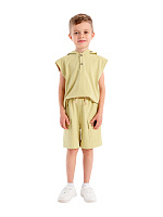 О47320 Комп.:джемп.,шорты мал. 92-52 желтый 