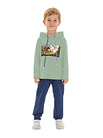 Джемпер для мальчика О35830 (зеленый)