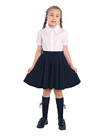 Юбка-шорты для девочки О76454 (синий)