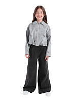 Куртка для девочки О57273 (серый)