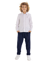 Верхняя сорочка для мальчика О14312 (белый)