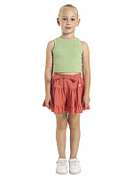 Юбка-шорты для девочки О56865 (красный)
