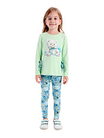 Джемпер для девочки О57302 (зеленый)