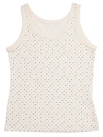 Майка для девочки 04002 (бежевый)