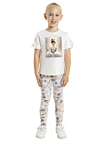 Джемпер для девочки О56905 (белый)