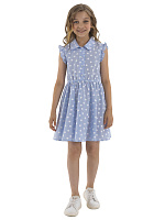 Платье для девочки О56928 (голубой)