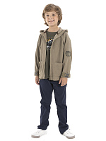 Джемпер для мальчика О46890 (коричневый)