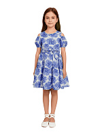 Платье для девочки О54743 (синий)